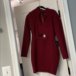 Forever 21 Cut Out Bandage Dress szS